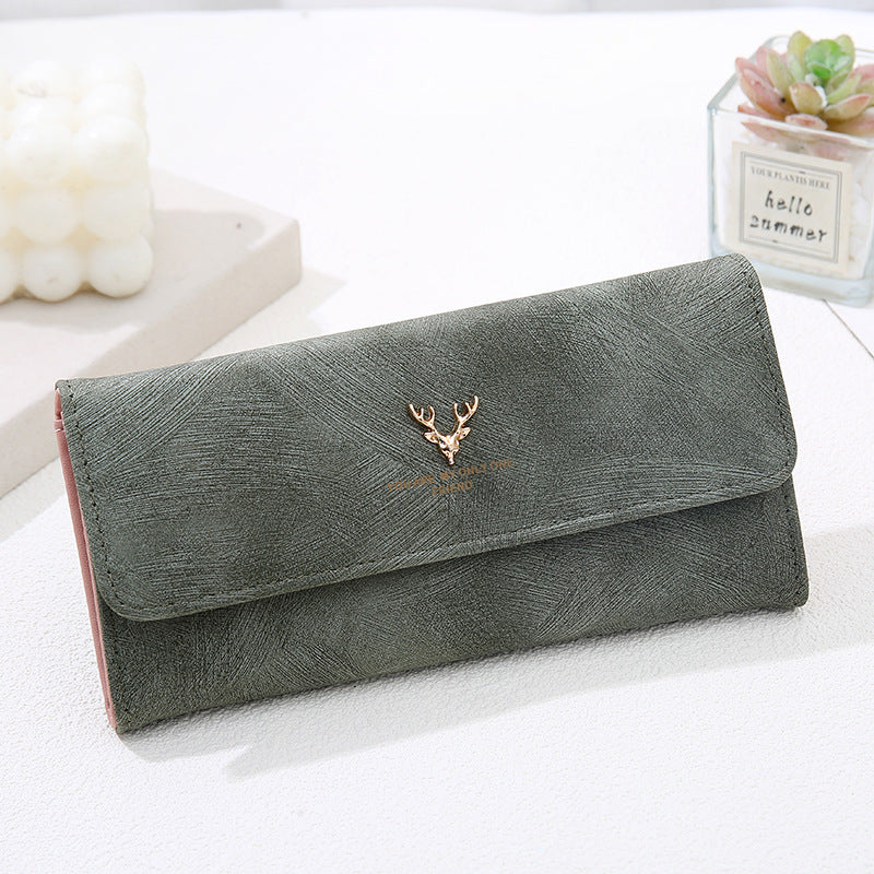 Elegant Women’s Long Wallet – Premium Leather
