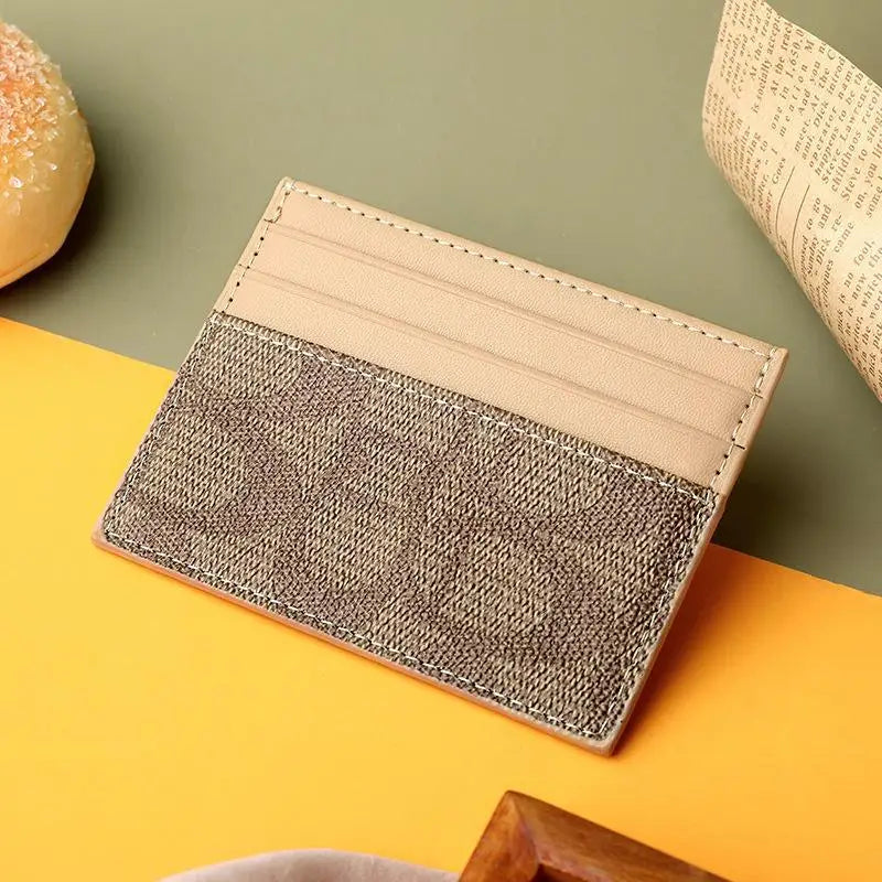 New Card Holder for Women Compact Ultra-thin Exquisite and High-end Card Holder New Anti-degaussing Ins Style Card Card Holder