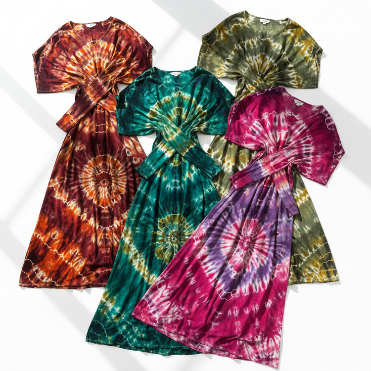 Kaftans Tie-Dye