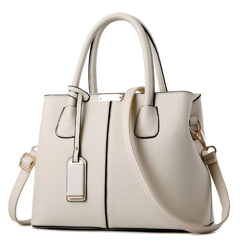 Luxury Women’s Leather Handbag – Elegant Designer Shoulder & Crossbody Bag