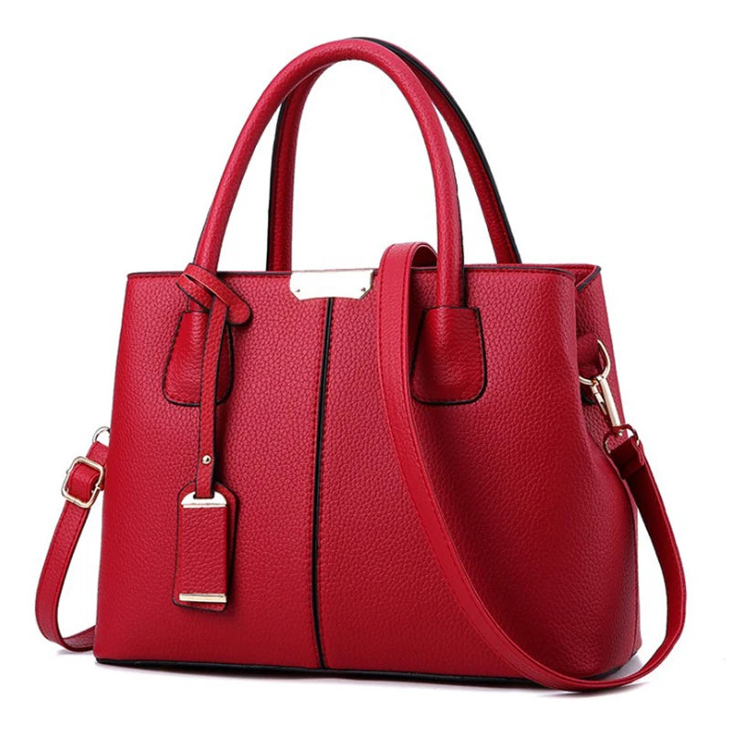Luxury Women’s Leather Handbag – Elegant Designer Shoulder & Crossbody Bag