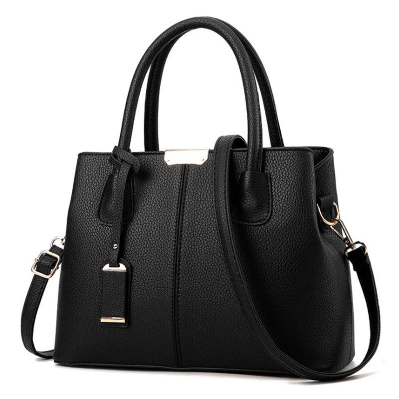 Luxury Women’s Leather Handbag – Elegant Designer Shoulder & Crossbody Bag