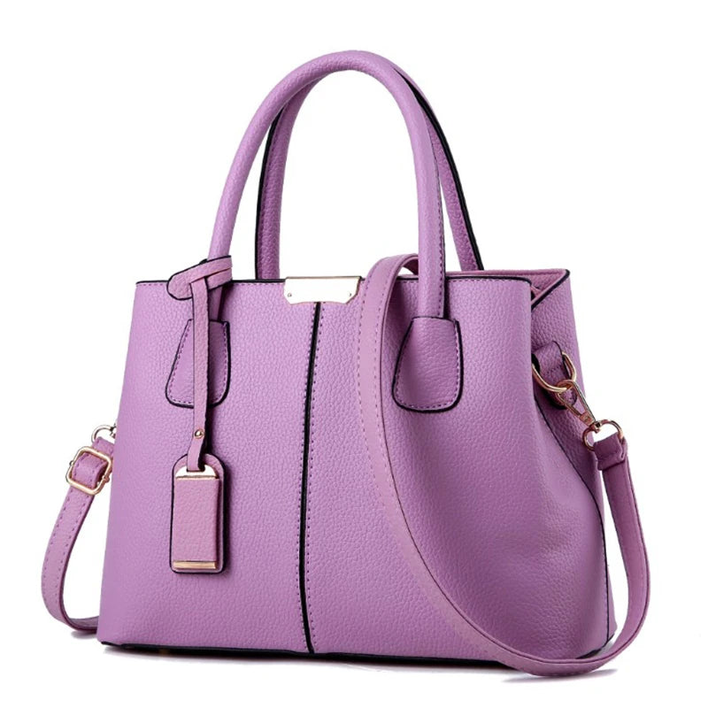 Luxury Women’s Leather Handbag – Elegant Designer Shoulder & Crossbody Bag