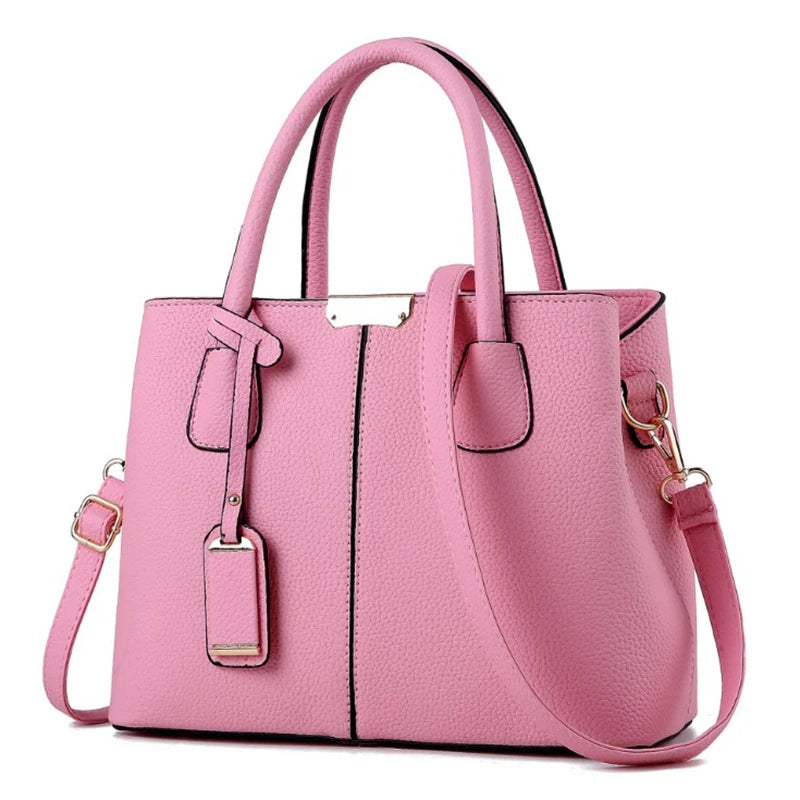 Luxury Women’s Leather Handbag – Elegant Designer Shoulder & Crossbody Bag