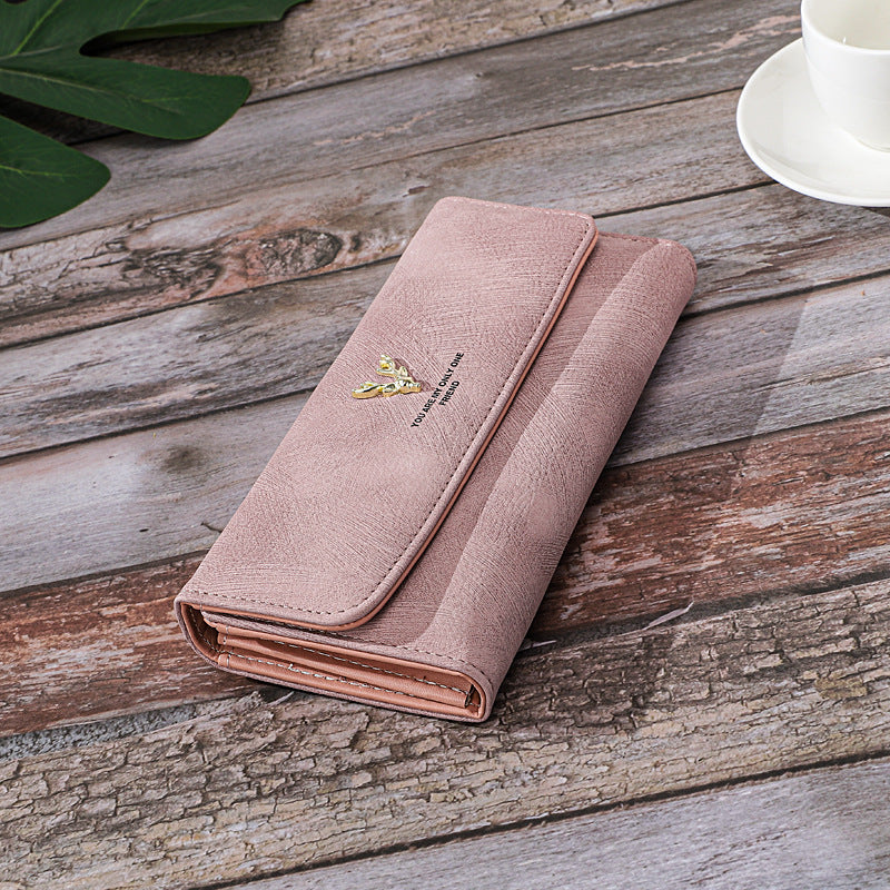 Elegant Women’s Long Wallet – Premium Leather