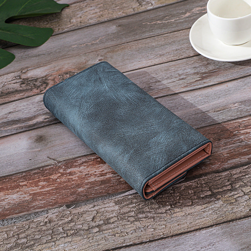Elegant Women’s Long Wallet – Premium Leather