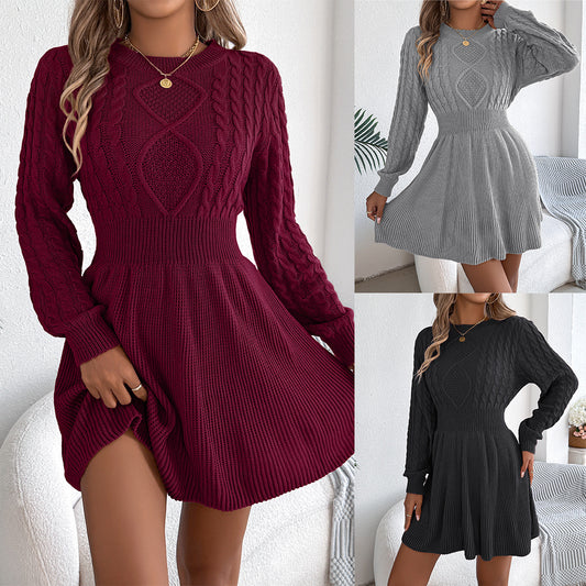 Sophia Elegant Long Sleeve Dress