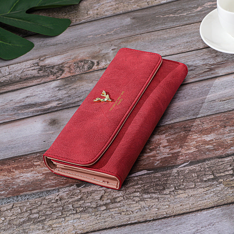 Elegant Women’s Long Wallet – Premium Leather