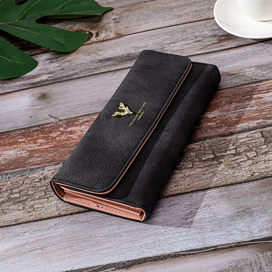 Elegant Women’s Long Wallet – Premium Leather