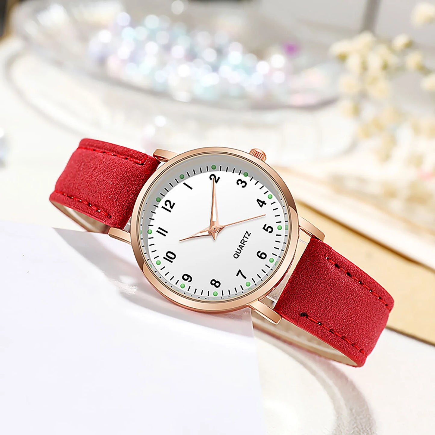 Luxury Watches For Women Diamond-Studded Female Women's Luminous Night Glowing Quartz Watch Birthday Valentine's Day Gifts