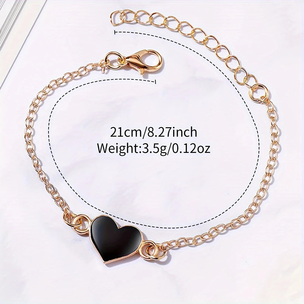 2/4PCS Fashion Minimalist Watch Luxury Men's and Women's Leather Belt Business Leisure Bracelet Quartz Watch