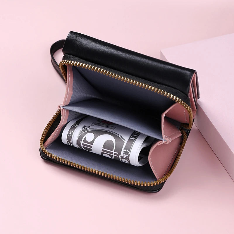 Wallets for Women Kawaii Cute Wallet Luxury Designer Lady Wallet Pink Purse Womens Wallet Small Women Leather Wallet Coin Purse