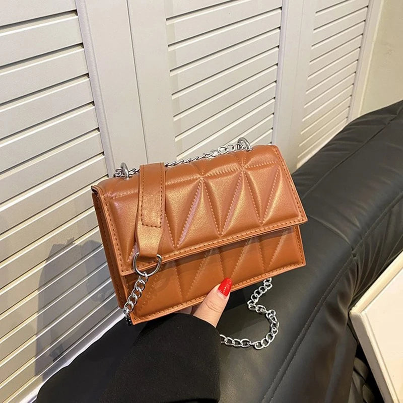 Elegant Women's Chain Crossbody Shoulder Bag