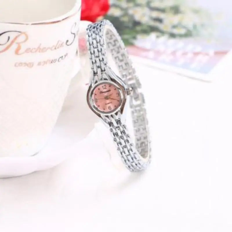 Golden Bracelet Watch For Women Small Dial Luxury Ladies Wristwatch Steel Elegant Quartz Female Clock Fashion Gift Reloj Mujer