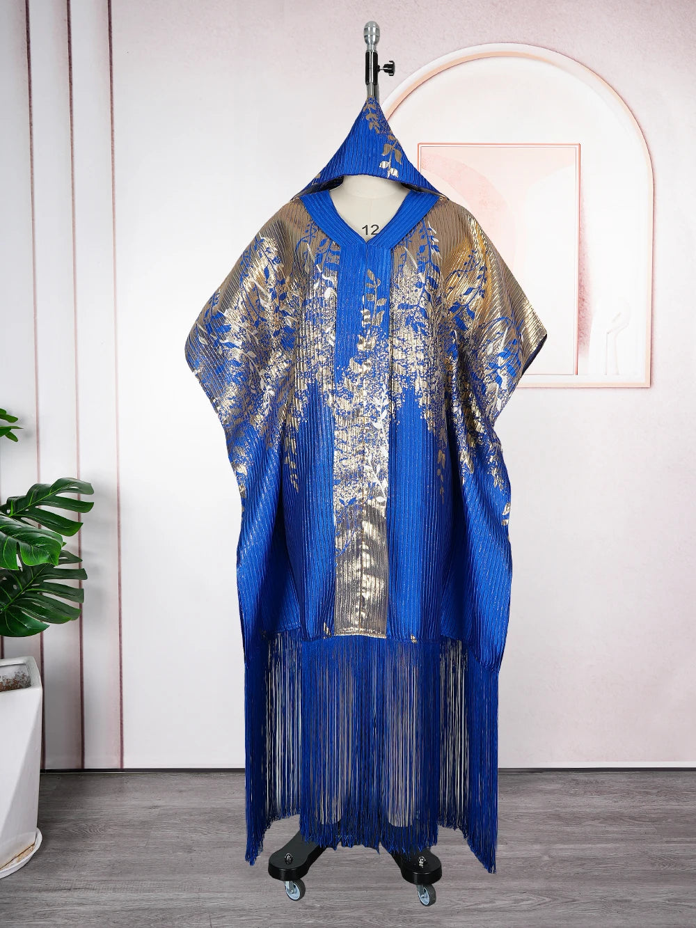 African Dashiki Kaftan Maxi Dress – Ankara Boubou | Women's Traditional Gown