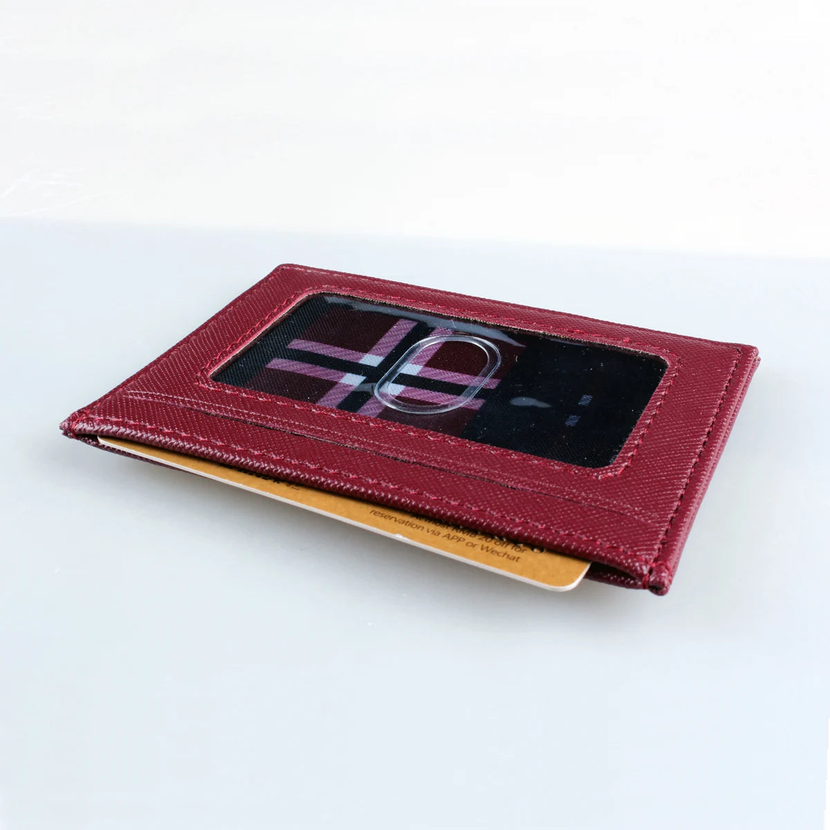 Slim PU Wallet Credit ID Card Holder Purse Money Case for Men Women Fashion Bag