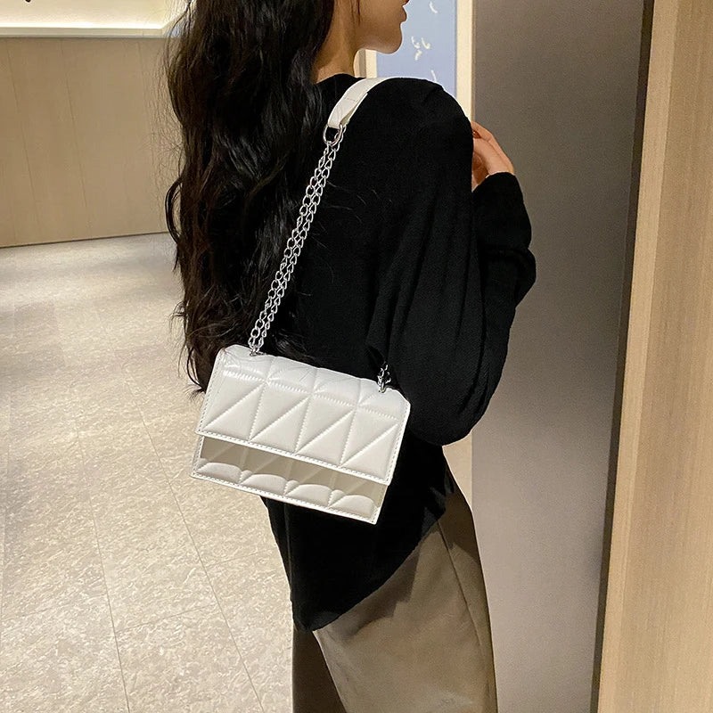 Elegant Women's Chain Crossbody Shoulder Bag