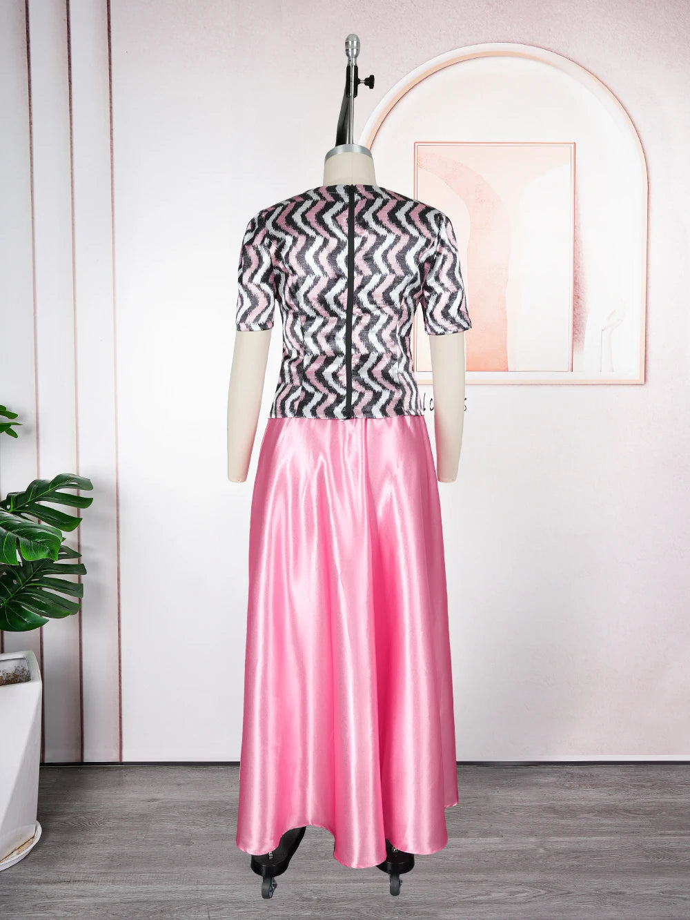 Luxury African Ankara Maxi Dress – Elegant Plus Size Evening & Wedding Dress