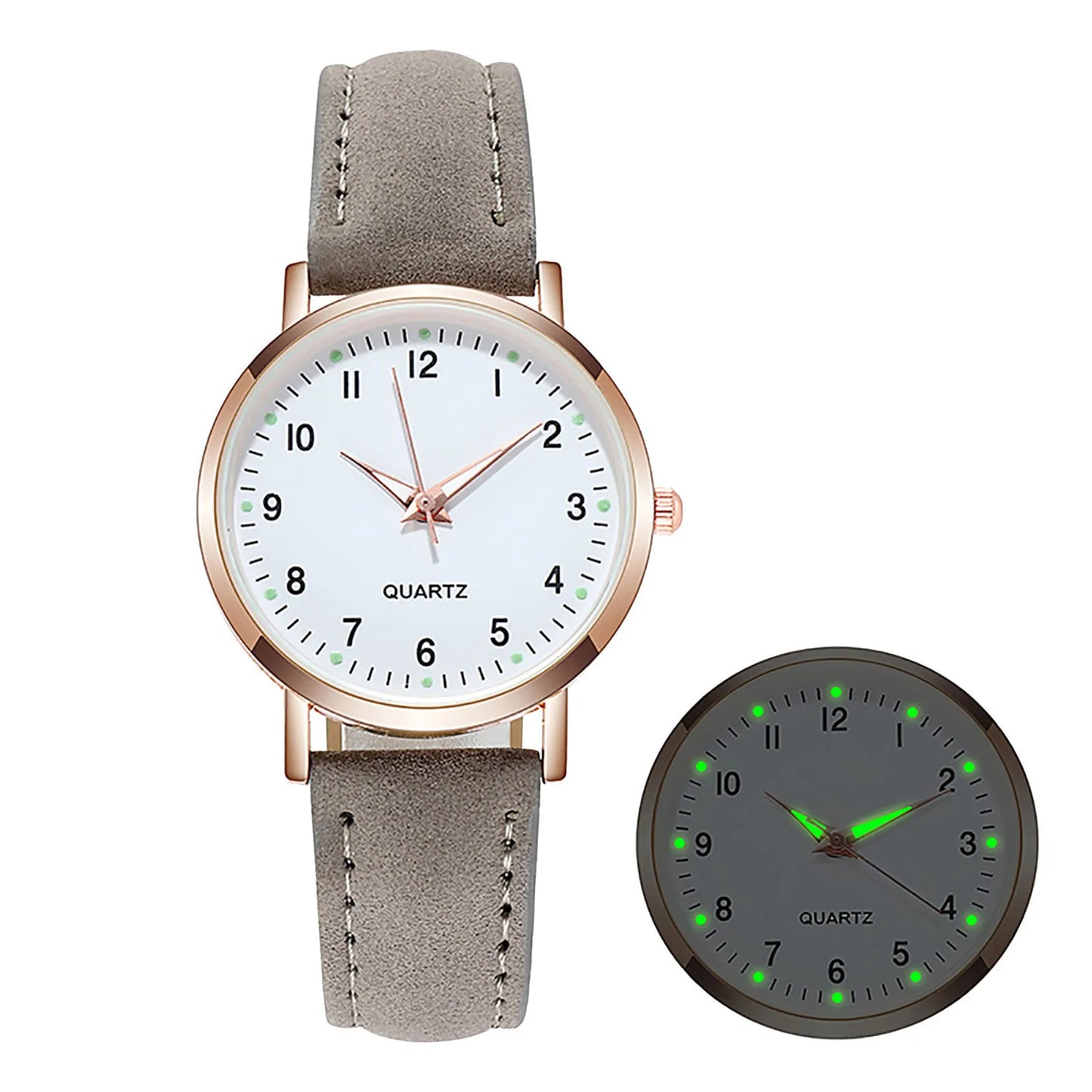 Luxury Watches For Women Diamond-Studded Female Women's Luminous Night Glowing Quartz Watch Birthday Valentine's Day Gifts