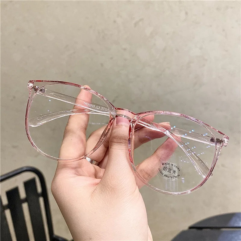 1PC Simple Anti-Blue Light Glasses Ladies Sunglasses Ultra Light Multi-Color Gift