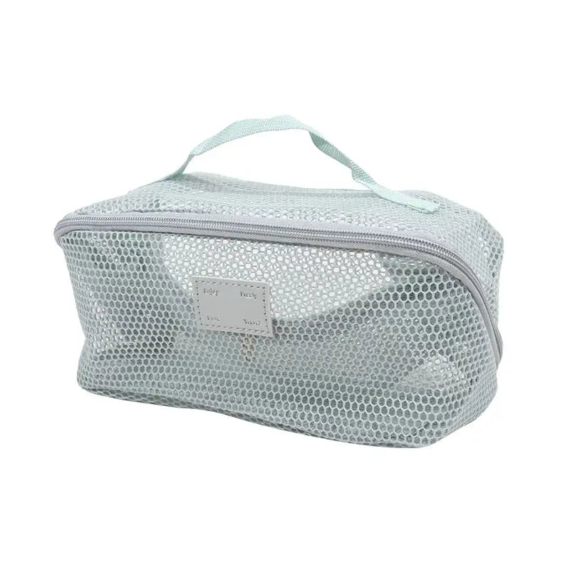 Makeup Organizer Female Toiletry Kit Bag Make Up Case Storage Pouch Vanity Storage, Cosmetic Bag, Organizer Bag For Travel Zip
