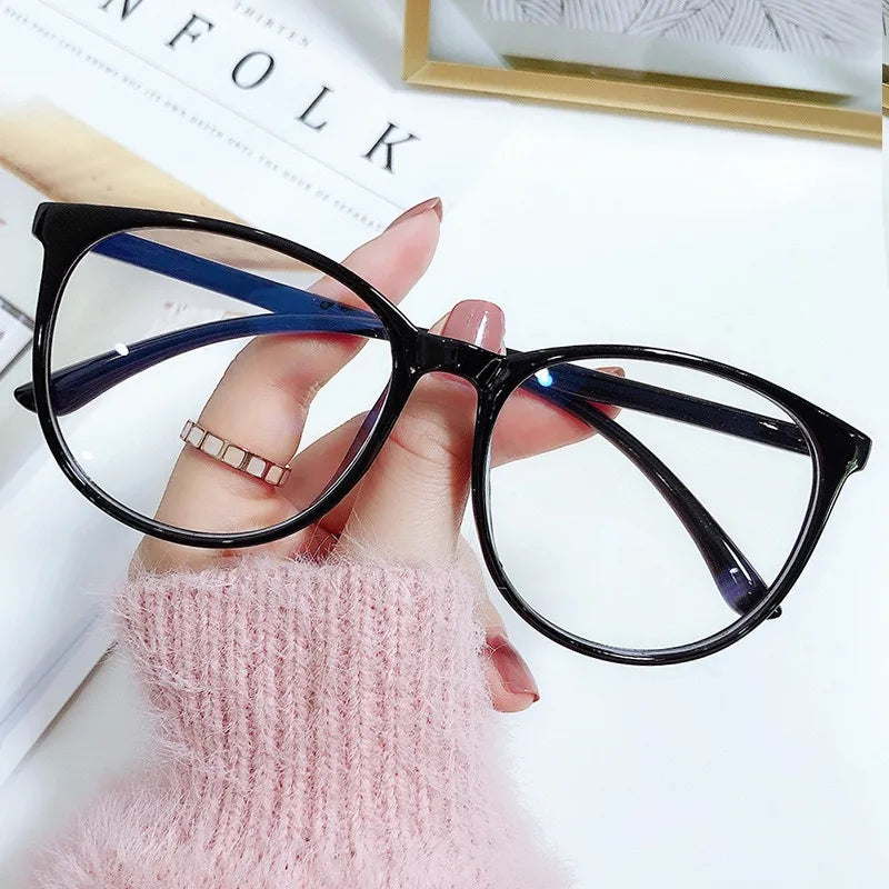 1PC Simple Anti-Blue Light Glasses Ladies Sunglasses Ultra Light Multi-Color Gift