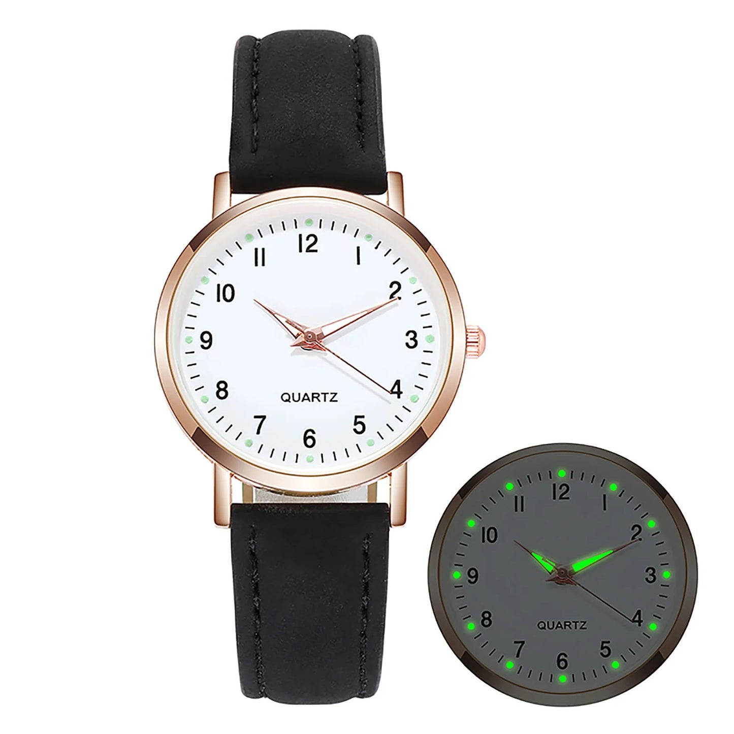 Luxury Watches For Women Diamond-Studded Female Women's Luminous Night Glowing Quartz Watch Birthday Valentine's Day Gifts