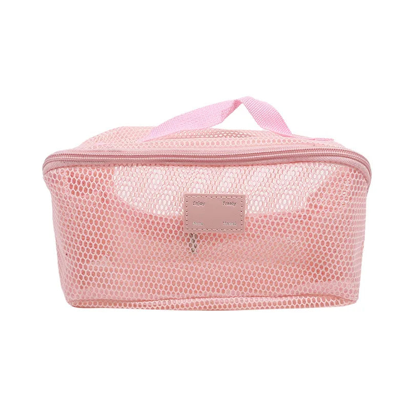 Makeup Organizer Female Toiletry Kit Bag Make Up Case Storage Pouch Vanity Storage, Cosmetic Bag, Organizer Bag For Travel Zip