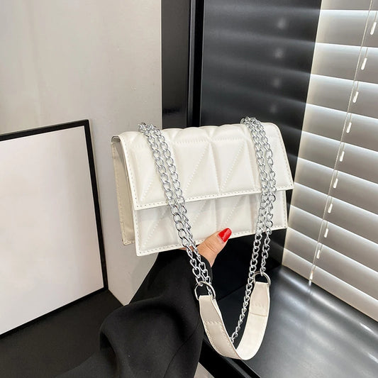 Elegant Women's Chain Crossbody Shoulder Bag