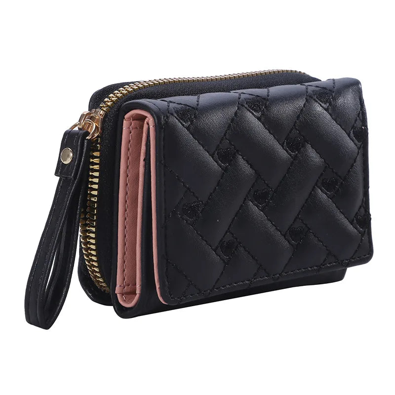 Wallets for Women Kawaii Cute Wallet Luxury Designer Lady Wallet Pink Purse Womens Wallet Small Women Leather Wallet Coin Purse