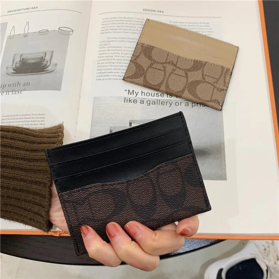 New Card Holder for Women Compact Ultra-thin Exquisite and High-end Card Holder New Anti-degaussing Ins Style Card Card Holder