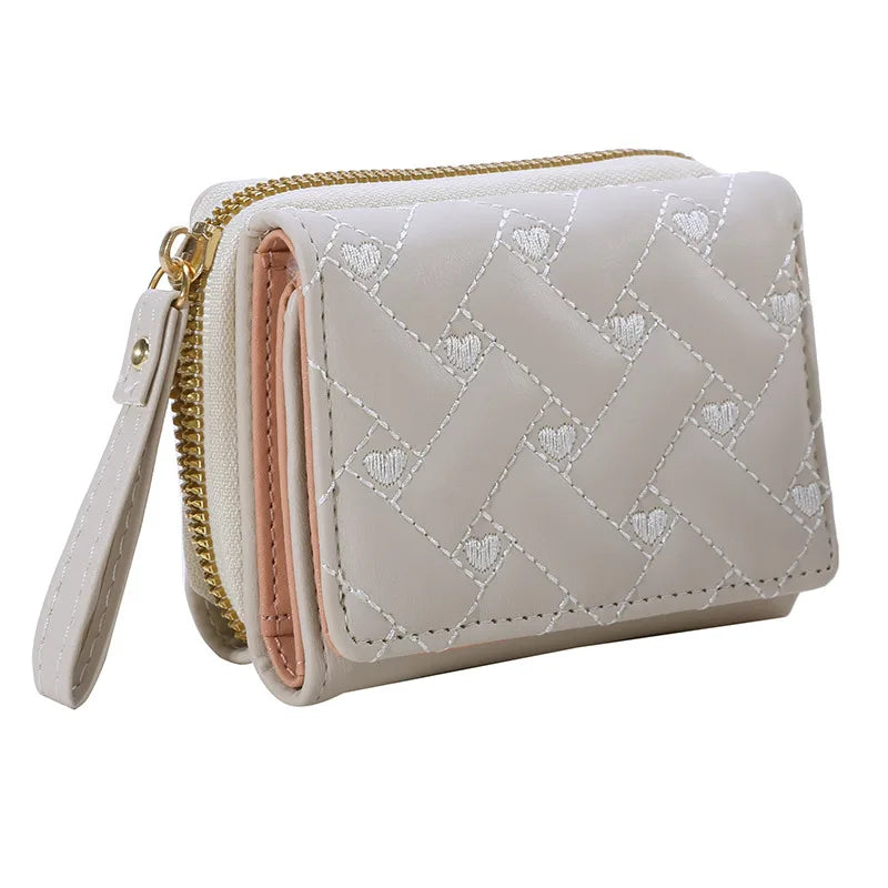 Wallets for Women Kawaii Cute Wallet Luxury Designer Lady Wallet Pink Purse Womens Wallet Small Women Leather Wallet Coin Purse