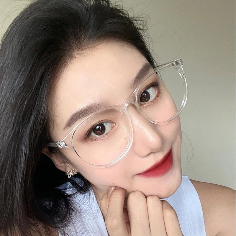 1PC Simple Anti-Blue Light Glasses Ladies Sunglasses Ultra Light Multi-Color Gift