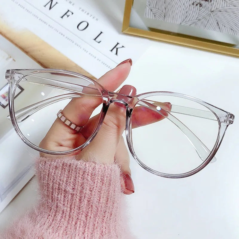 1PC Simple Anti-Blue Light Glasses Ladies Sunglasses Ultra Light Multi-Color Gift