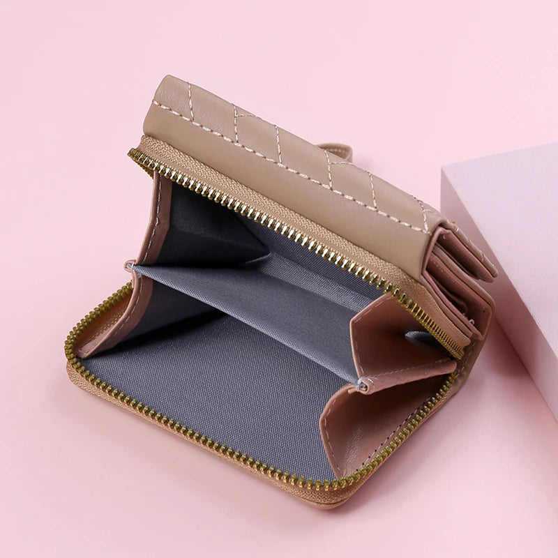 Wallets for Women Kawaii Cute Wallet Luxury Designer Lady Wallet Pink Purse Womens Wallet Small Women Leather Wallet Coin Purse