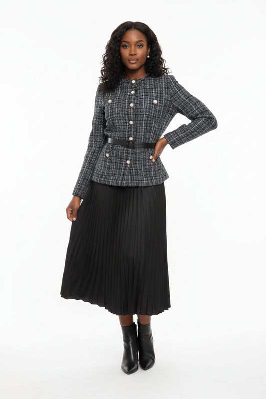 Black set African American model