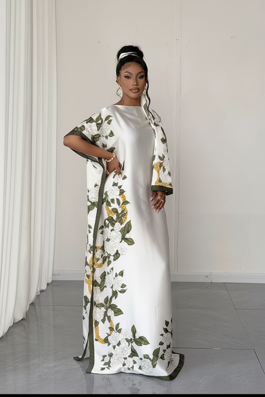 Floral Kaftan – Nouvelle pose