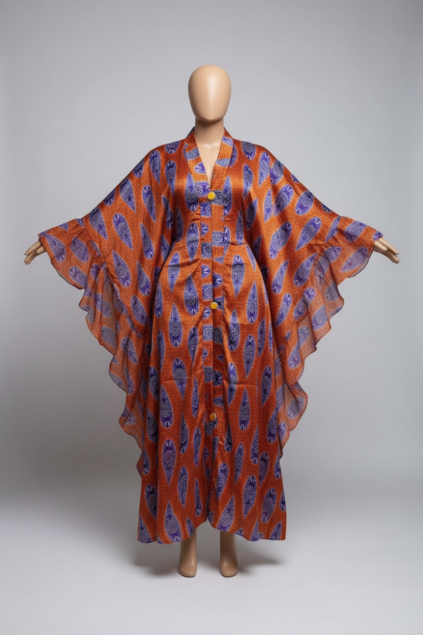Kaftan Wax Orange