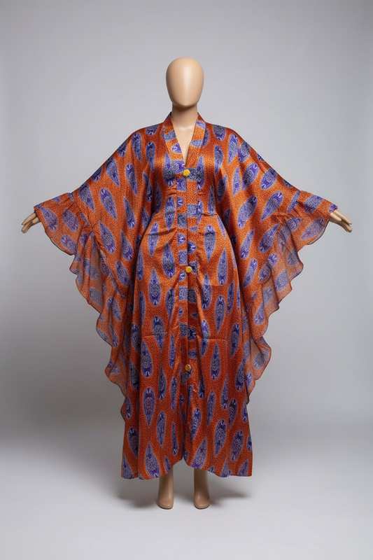 Kaftan Wax Orange