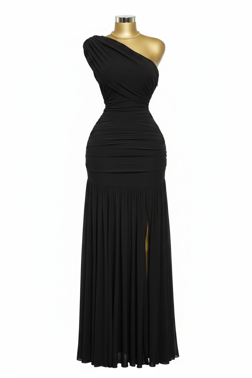 Robe Noire Fond Blanc