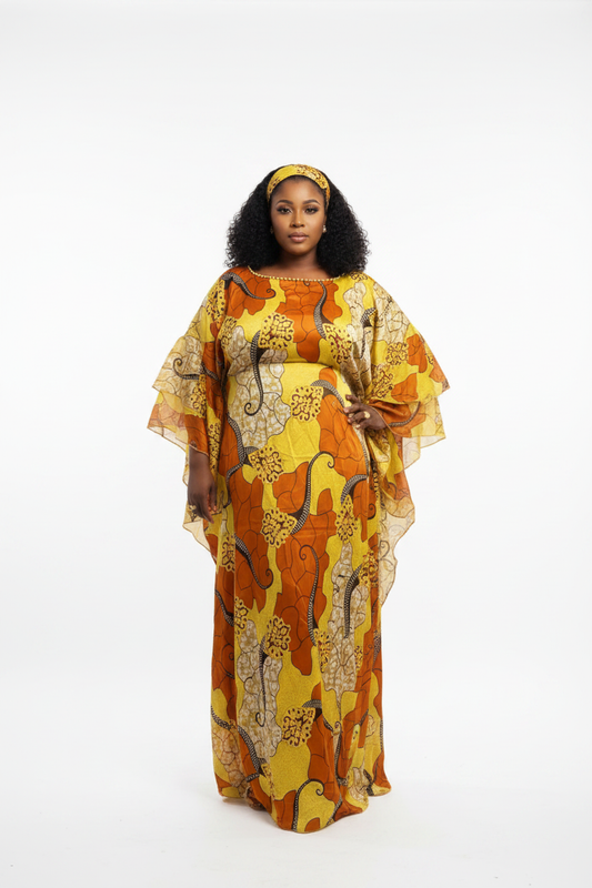 Robe Soies sur mannequin