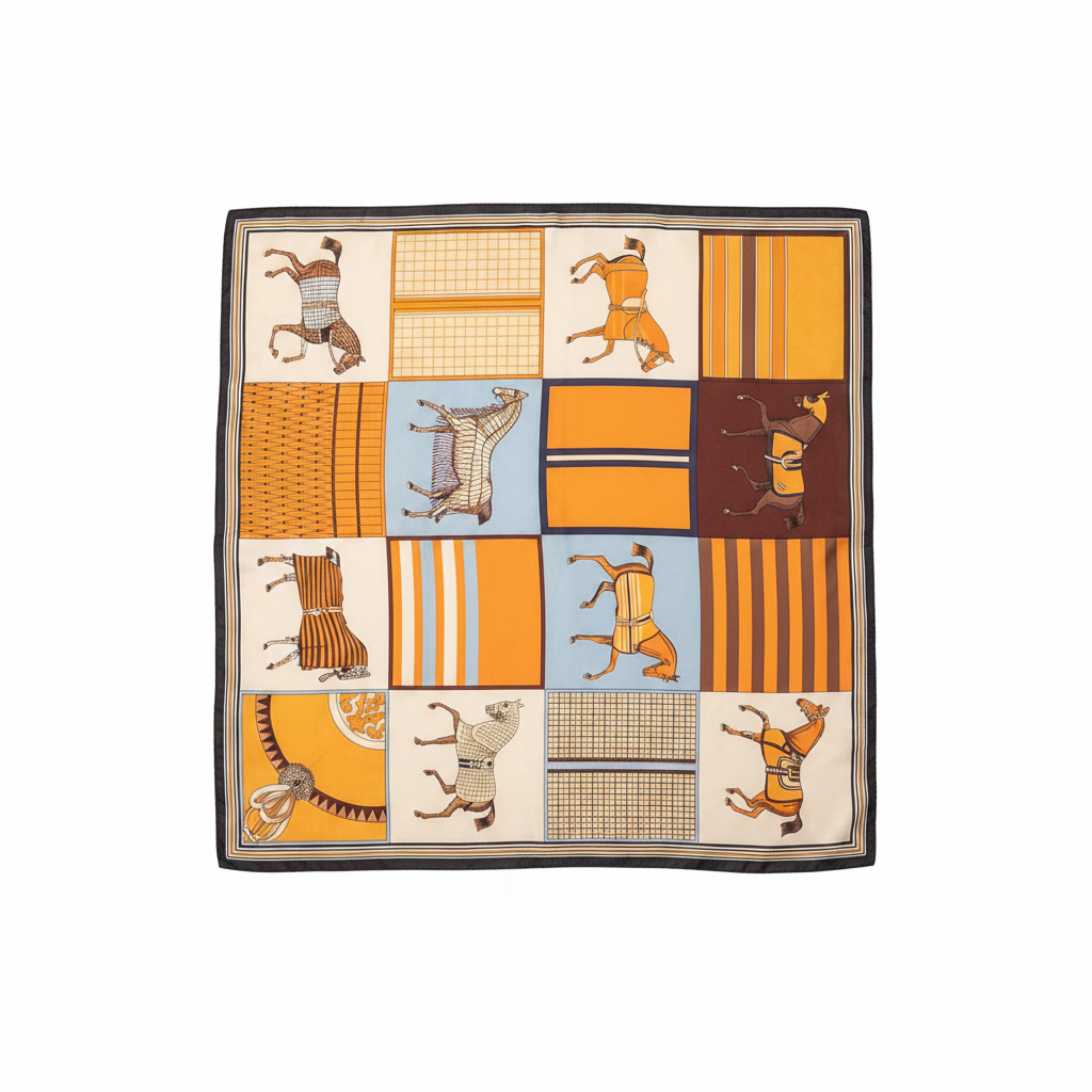 Scarf Flat Lay