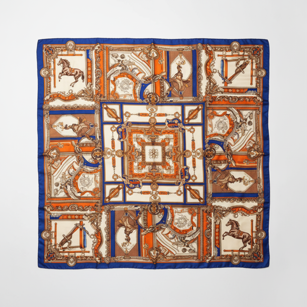 Scarf Horse Patchwork Flat